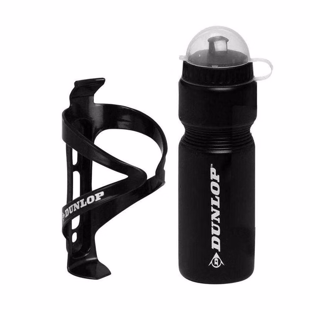 Dunlop Black BPA-Free Water Bottle and Holder, 750ml – 2