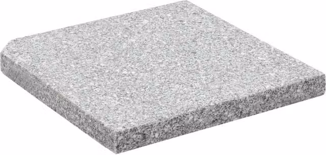 Berkfield Home Grey Granite Parasol Weight Plate, 25 kg