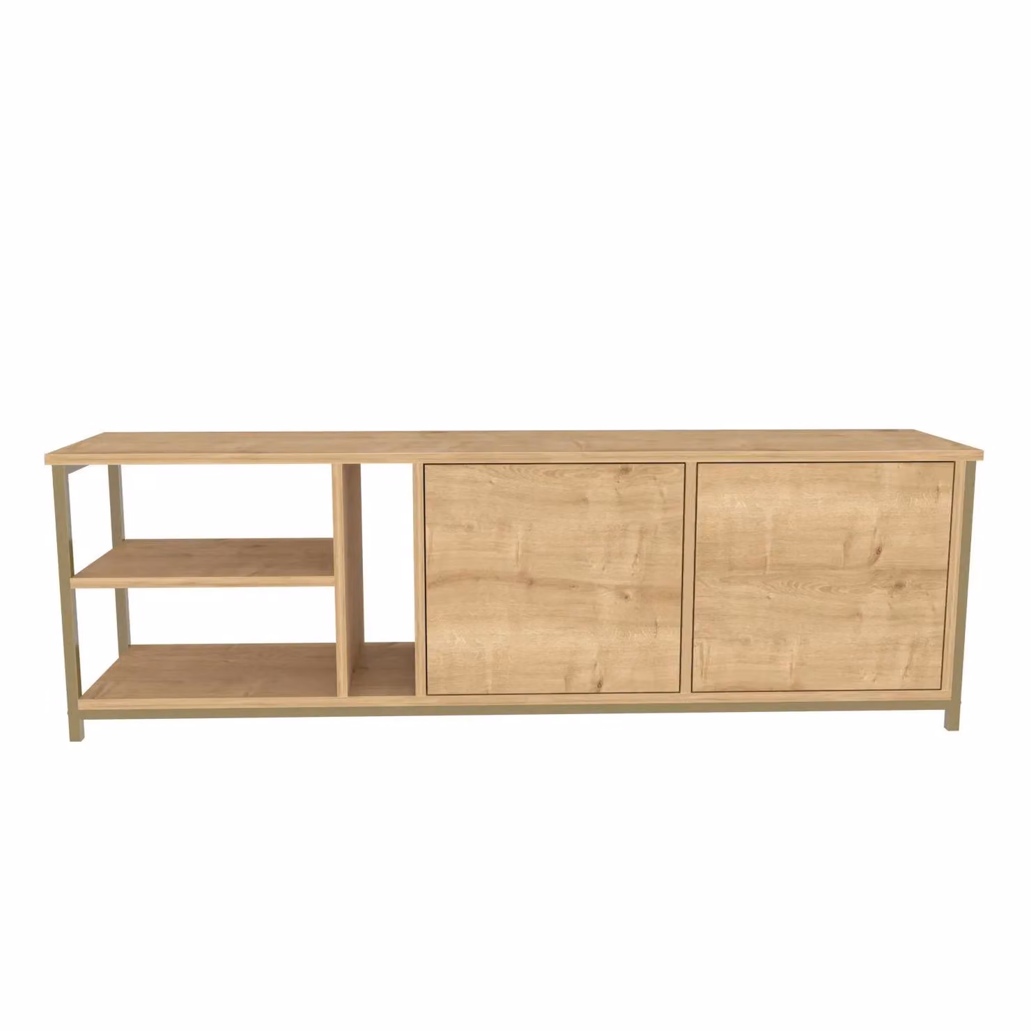 Decorotika Primrose Gold TV Stand for TVs up to 160 cm – 2