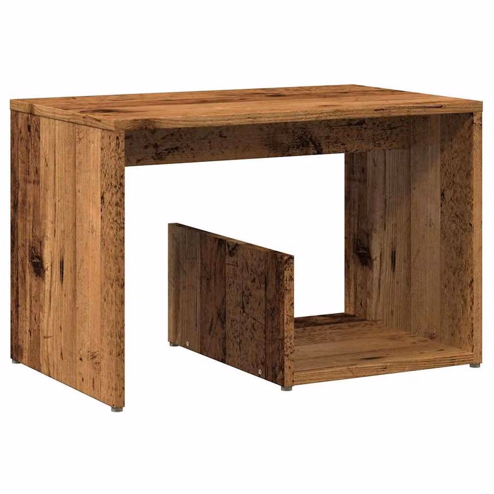 Berkfield Home Modern Side Table in Brown, W/D/H: 59 x 36 x 38 cm – 2