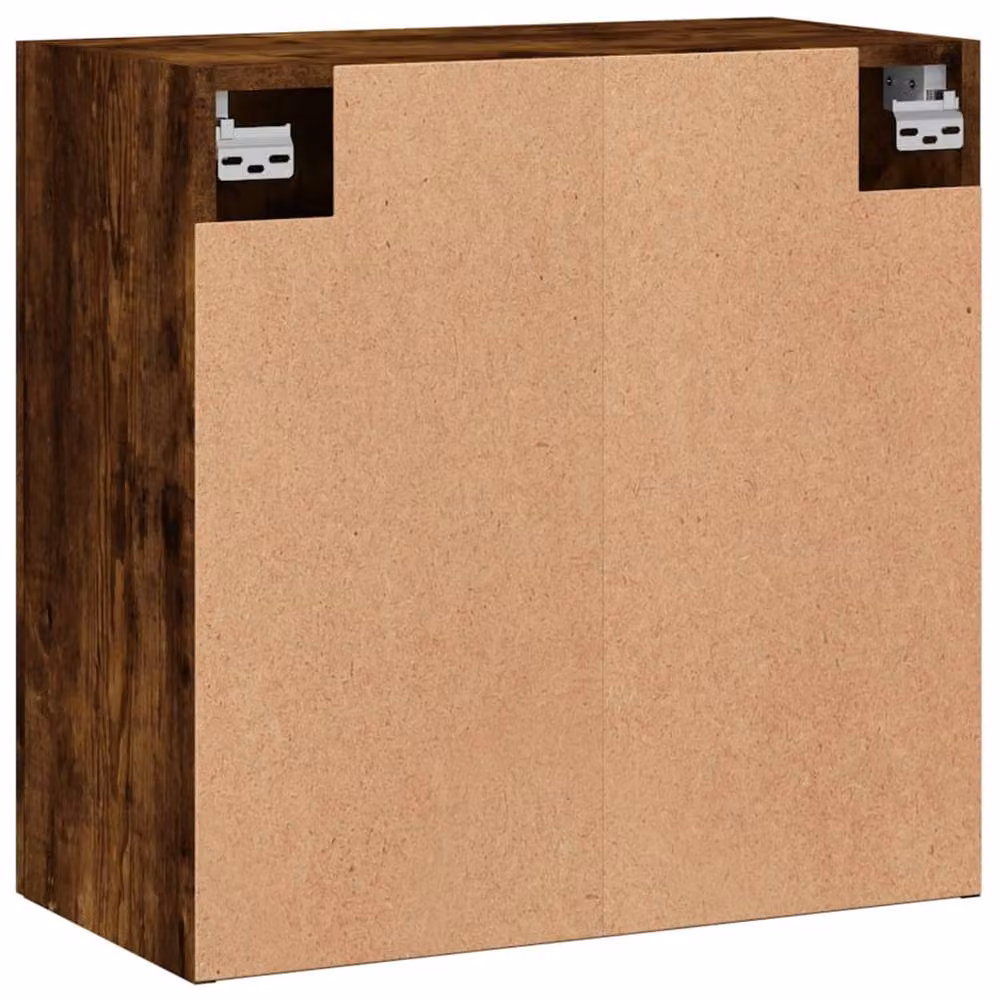 Berkfield Home Smoked Oak Wall Cabinet in Brown, W/D/H: 60 x 31 x 60 cm – 5