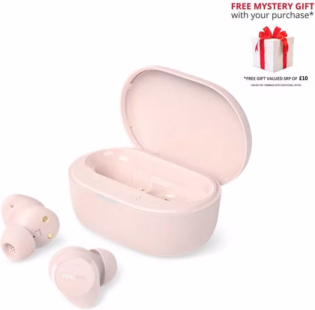 Philips True Wireless Bluetooth In-ear Headphones - Pink
