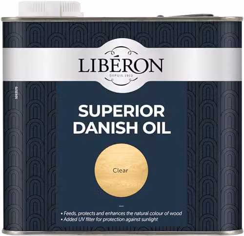 Liberon Superior Danish Oil, Transparent, 2.5 l – 1
