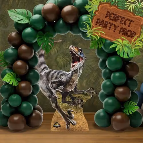 Star Cutouts SC4859 Jurassic World Rebirth Velociraptor Cardboard Cutout, Multicolour, Height: 144 cm – 4