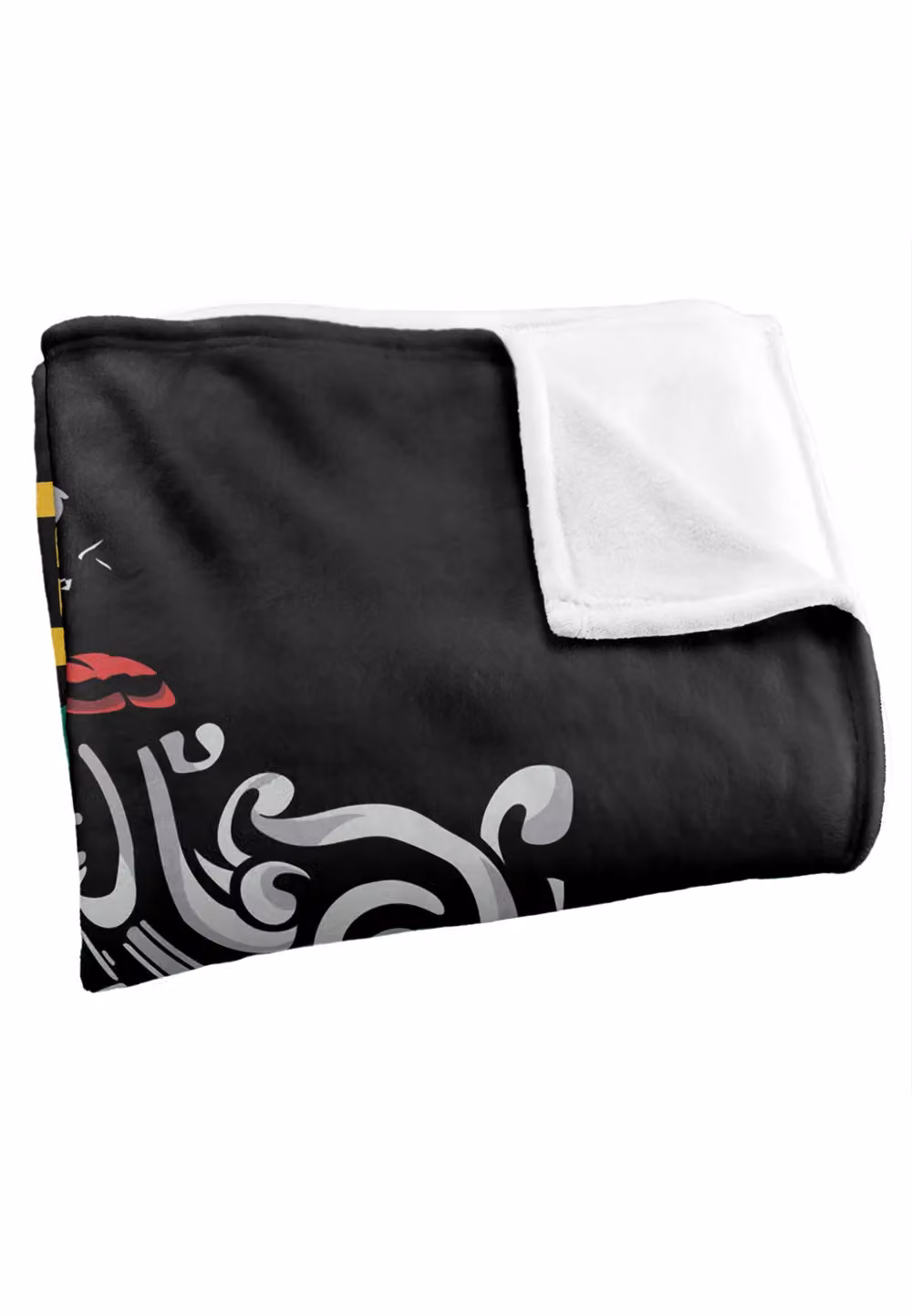 LOGOVISION Harry Potter Slytherin Crest Super Soft Fleece Throw Blanket, White and Multicolour, W/D/H: 152 x 152 x 127 cm – 2