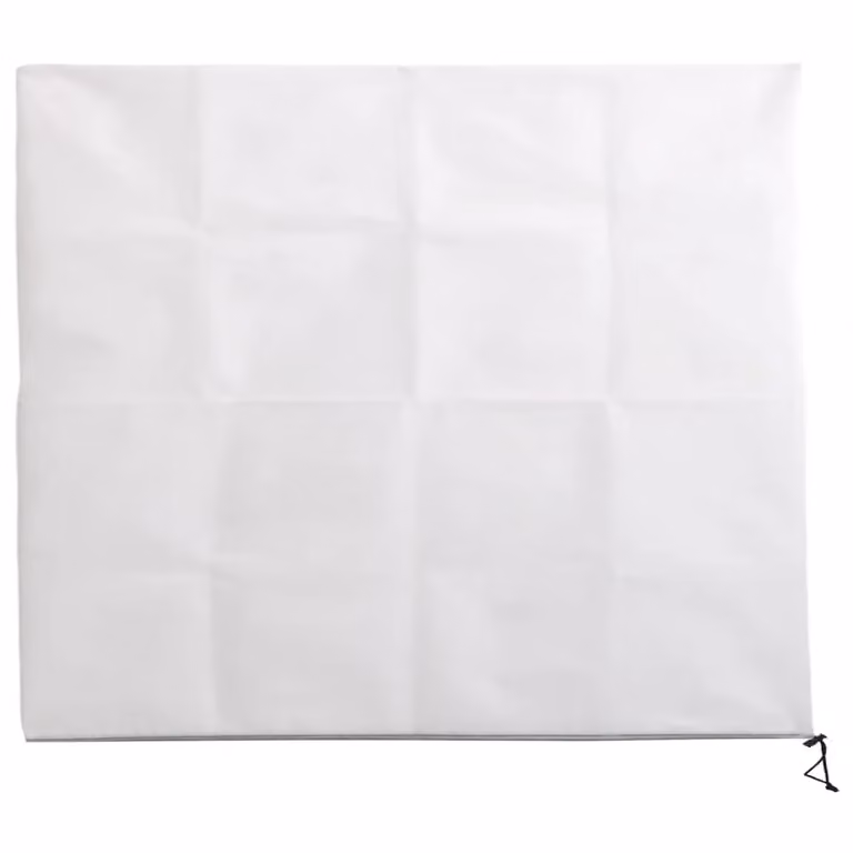 Berkfield Home White Plant Fleece Cover with Zip, 70 g/m2, W: 2 m x L: 2.36 m