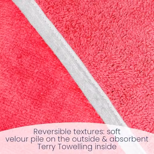 Allure Bath Fashions Supersoft 100% Cotton Adjustable Shower Wrap Wearable Bath Towel in Pink – 2