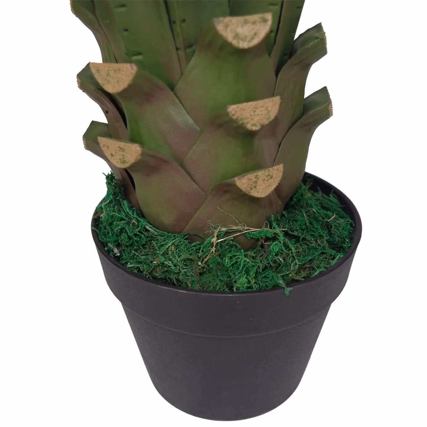 Leaf Design UK Artificial Green Yukka Tropical Potted Plant, Height: 90 cm – 5