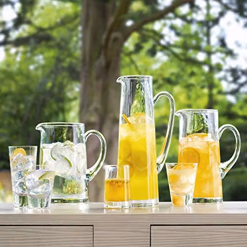 LSA International Bar Tapered Glass Jug, 1.7 l, Transparent – 2