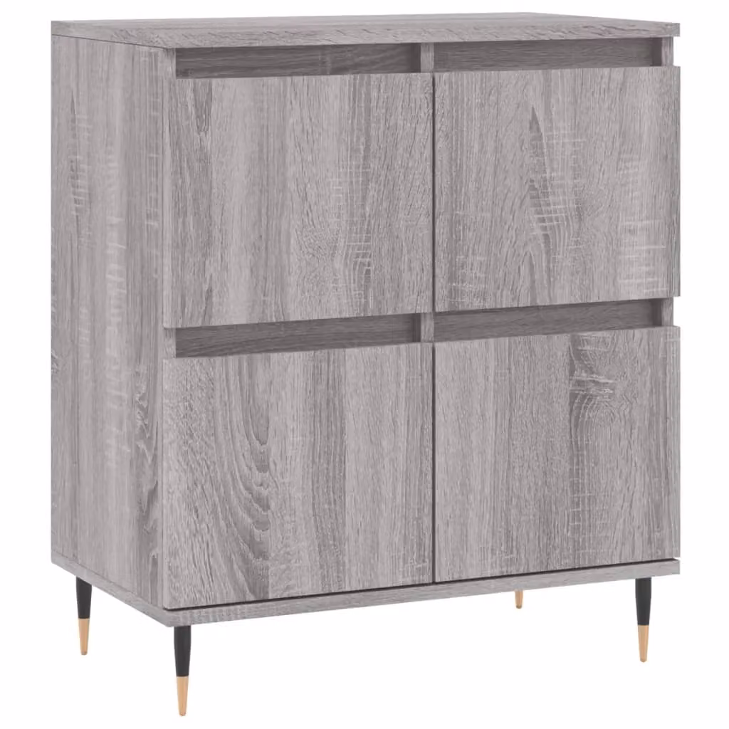 Berkfield Home Grey Sonoma Sideboard in Engineered Wood, W/D/H: 60 x 35 x 70 cm – 2