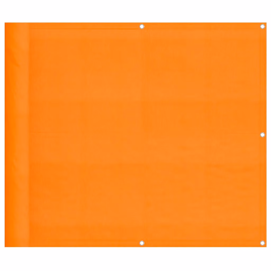 Berkfield Home Orange Balcony Screen, W: 90 cm, H: 800 cm, 100% Polyester Oxford – 2