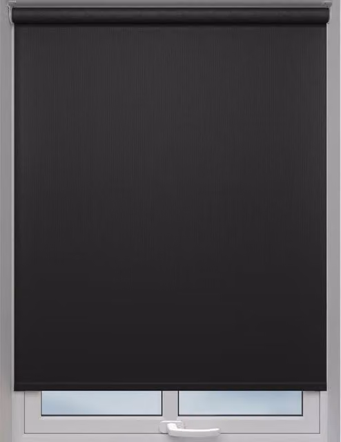 Terrys Lario Made to Measure Blackout Roller Blind in Black