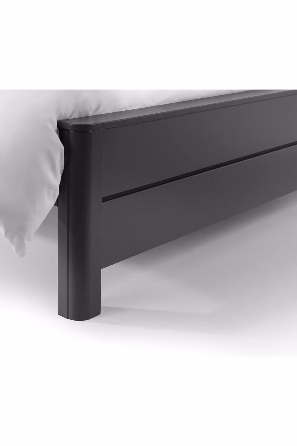 Julian Bowen Chloe King Size Bed in Grey Lacquered Solid Wood, W/D/H: 180 x 200 x 165 cm – 4