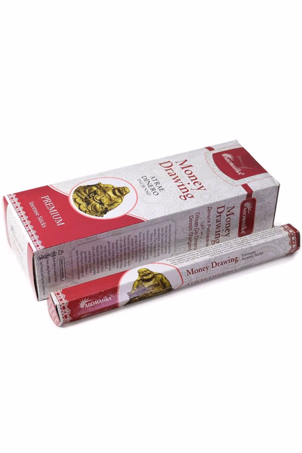 KDMD Aromatika Charcoal-Free Hexagonal Incense Sticks for Money Drawing and Uplifting Aroma in Brown – 2