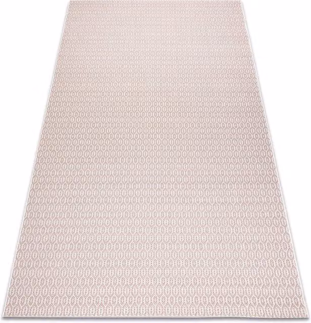 RugsX Yellow Flat Weave Polypropylene Rectangular Rug, W/D/H: 120 x 170 cm
