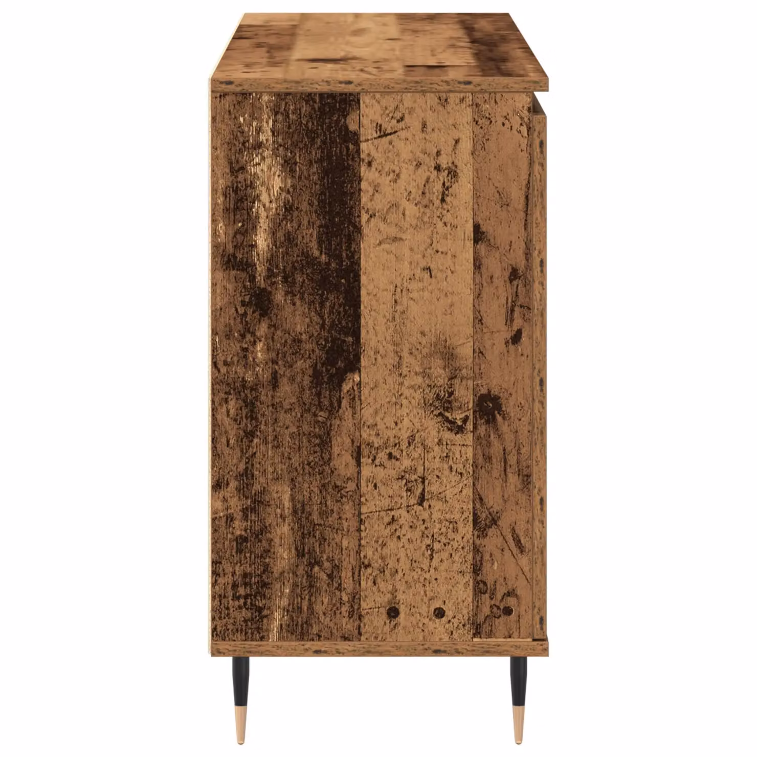 Berkfield Home Rustic Wood Sideboard with Doors and Drawers, Brown, W/D/H: 5 x 35 x 70 cm – 3