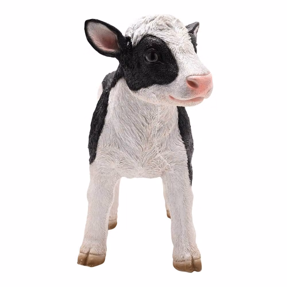 Naturecraft Standing Cow Tabletop Decoration in White – 2