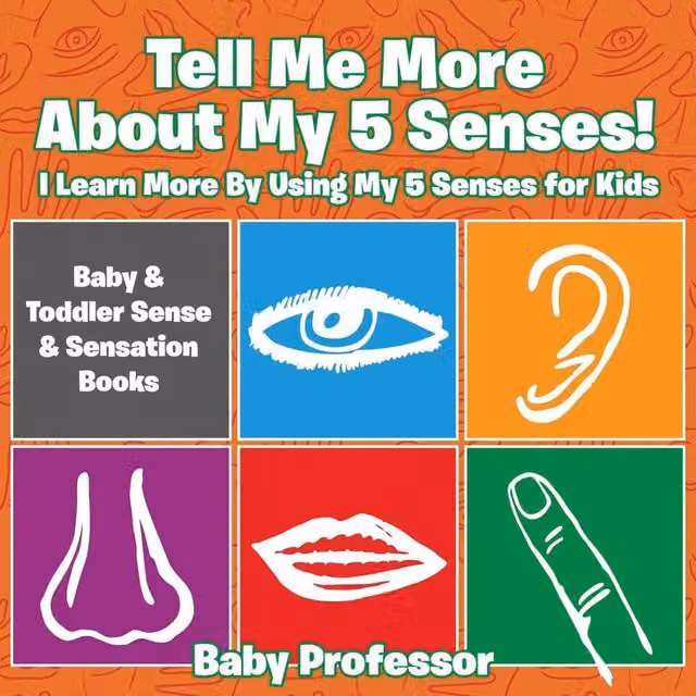 Baby Professor Tell Me More About My 5 Senses Multicolour Educational Book