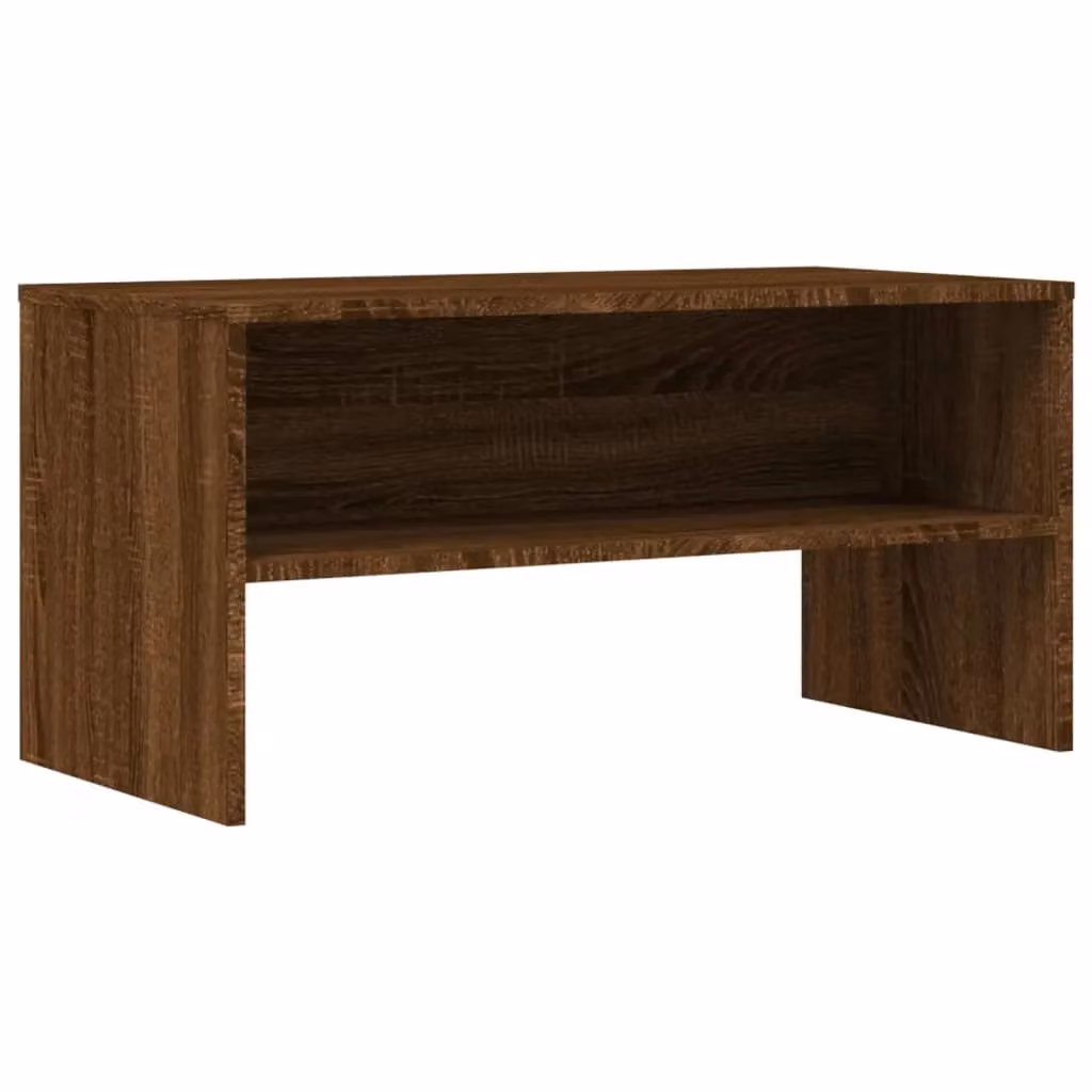 Berkfield Home Modern Brown Oak TV Cabinet W/D/H: 80 x 40 x 40 cm – 2