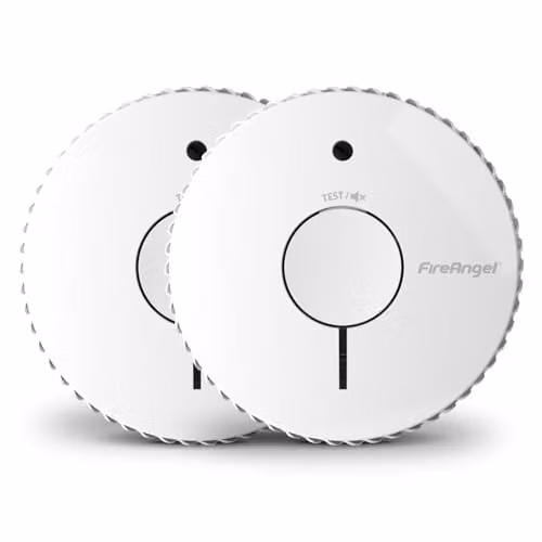FireAngel FA6615-R White Optical Smoke Alarm with 10-Year Battery – 1