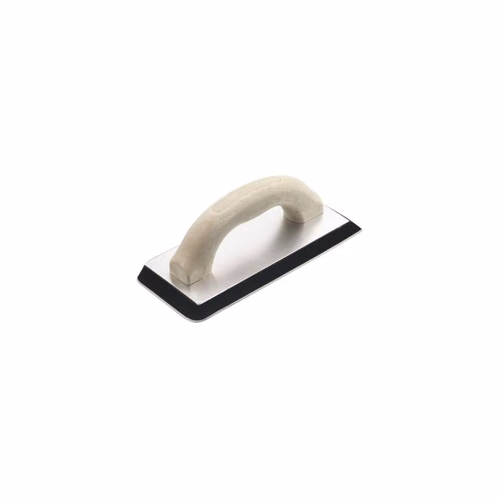 R.S.T. Plastic Tile Grouter Float, Grey, 9 x 4in