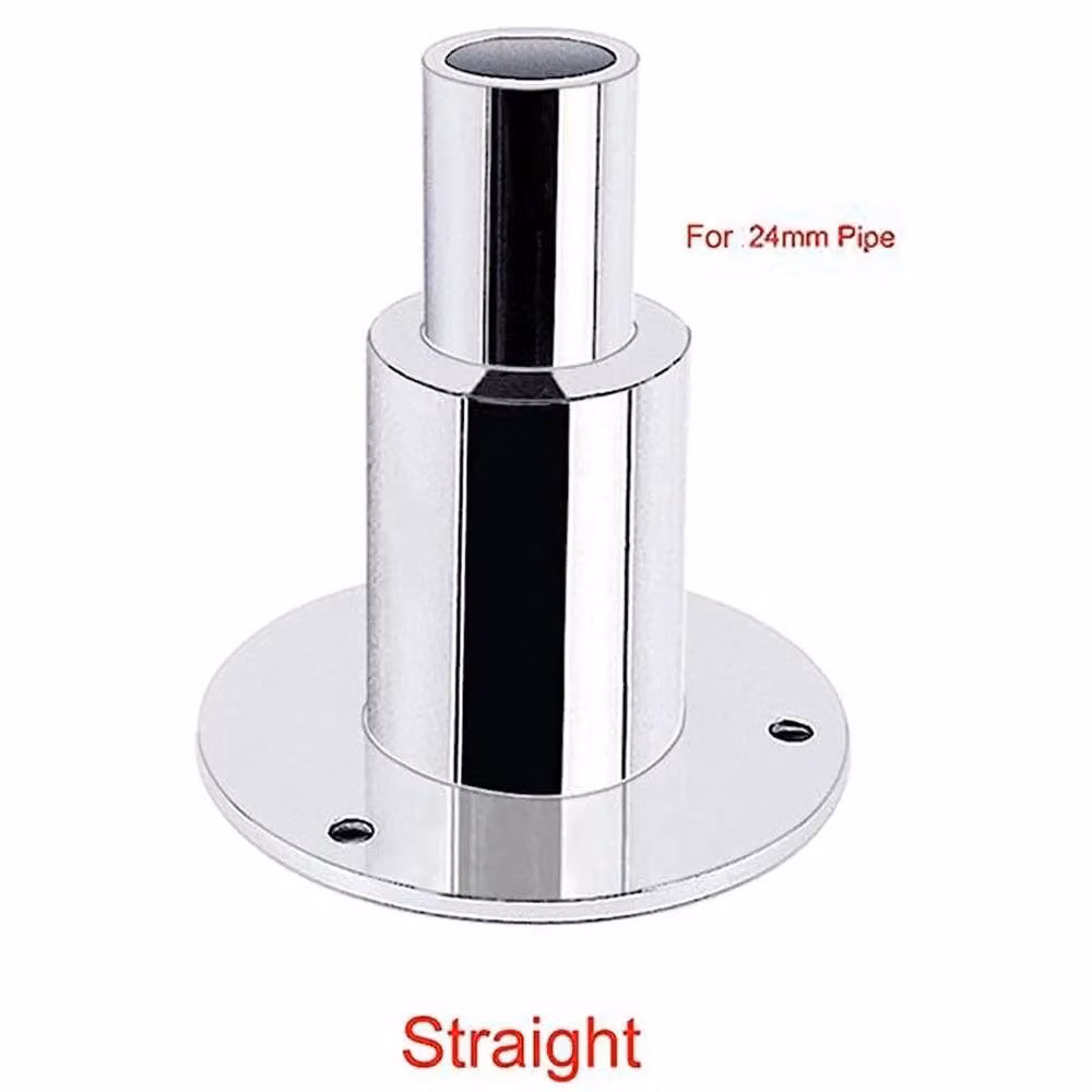 FLAVORA 24mm Stainless Steel Thru Hull Exhaust Fitting in Silver, W: 10000 mm, H: 520 mm – 2