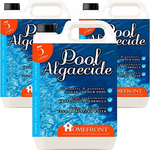 Homefront Pool Algaecide Liquid for Pools, Hot Tubs and Spas, 15 l – 1