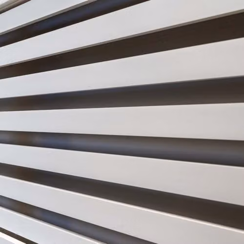 Airwave Horizontal Line Style Radiator Cover in White MDF (Small) W/D/H: 112.0 x 81.5 x 19.0 cm – 3
