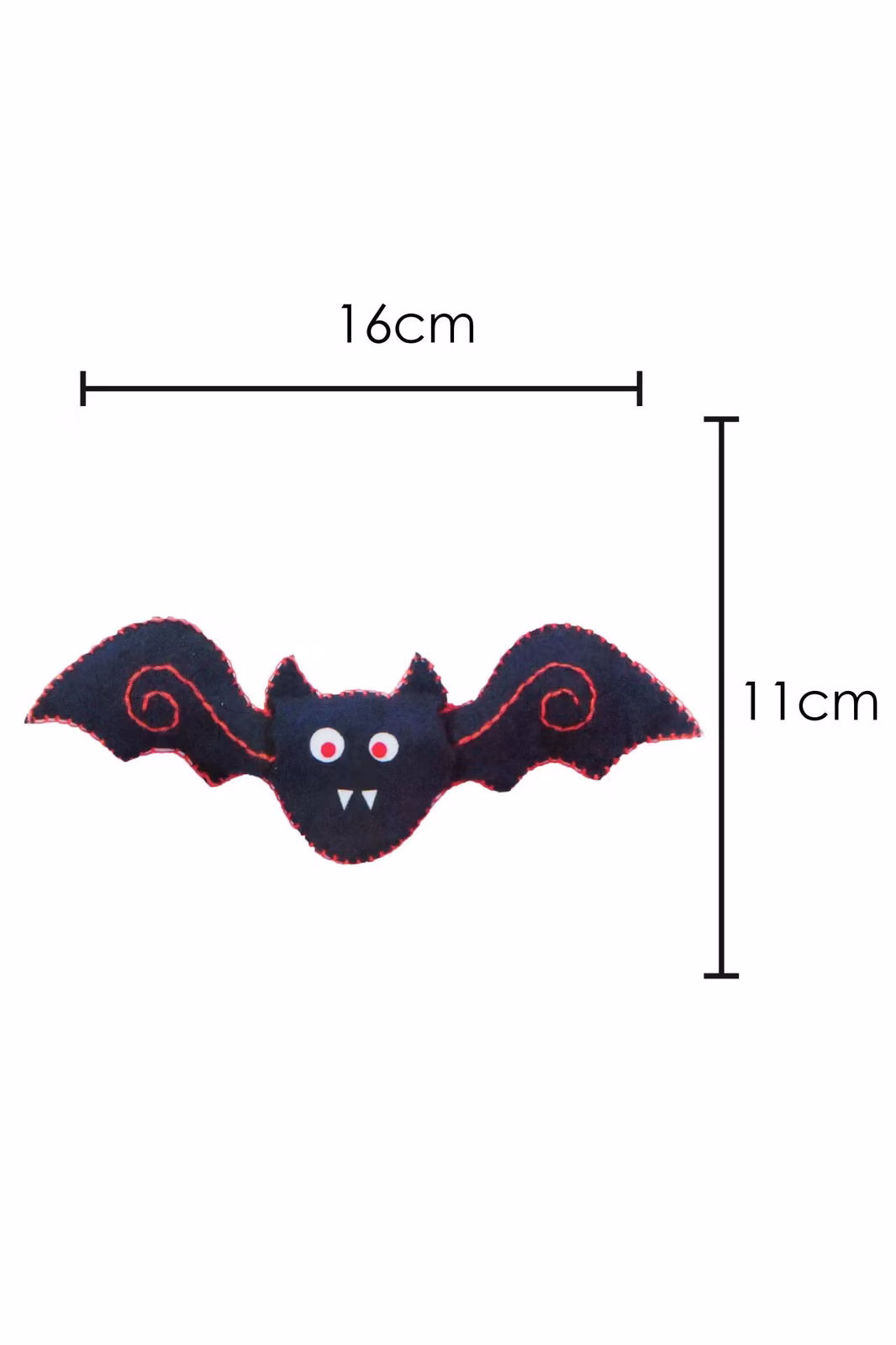 VFM e-Store Halloween Bat Felt Craft Kit for Kids in Black – 2