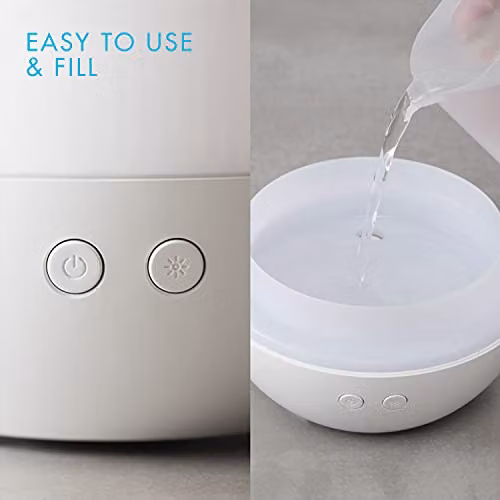 HoMedics Dream Electric Aroma Diffuser in White – 4