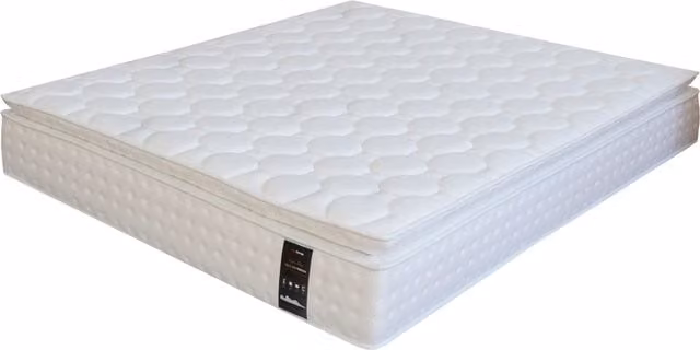Rest Relax Gold 3000 5 Zone Pocket Spring Mattress with Foam Encapsulated Knitted Cover, White, W/D/H: 140 x 200 cm – 1