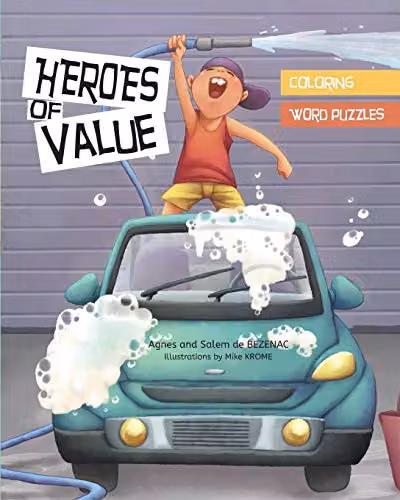 Heroes of Value: Activity Book by iCharacter Limited, Multicolour, W: 25.4 cm, H: 20.32 cm