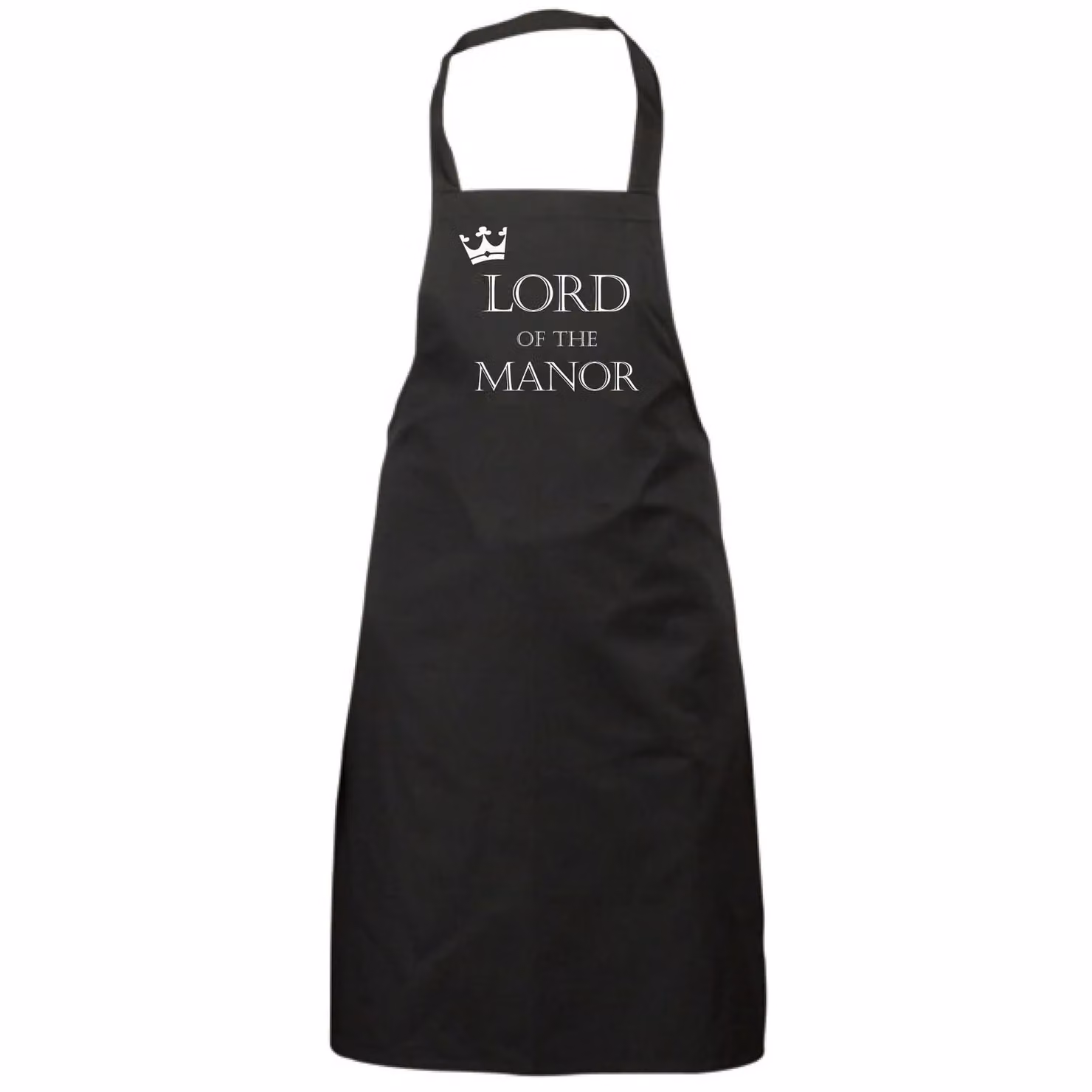 60 Second Makeover Lord Of The Manor Black Cotton Cooking Apron – 2