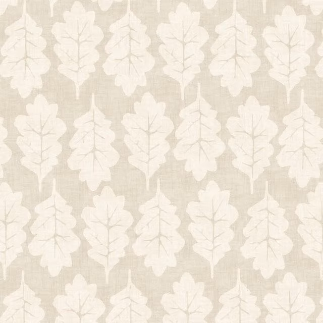 iLiv Oak Leaf Fabric Pebble in Beige