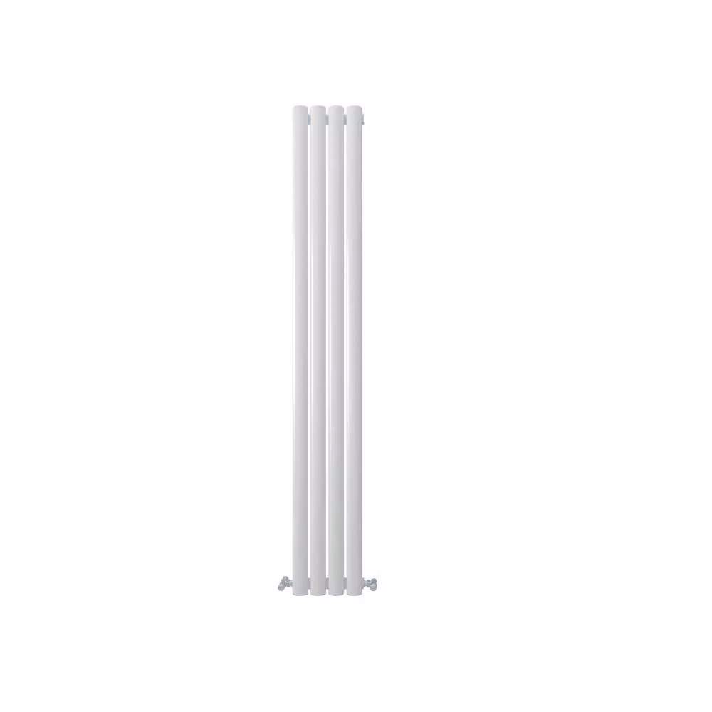 Banyetti Orva White Vertical Single Oval Column Radiator, H: 160 cm, W: 23.6 cm – 2