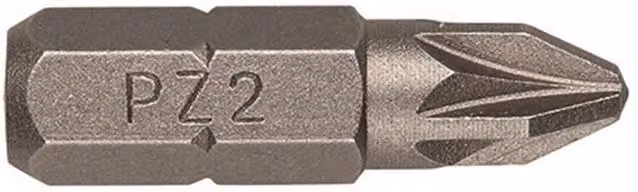 IRWIN Pozidriv Screwdriver Bits, Multicolour Steel