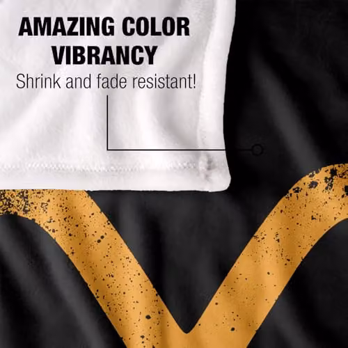 Logovision Black and Multicolour Fluffy Fleece Blanket – 4