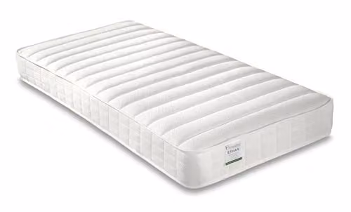 Bedmaster Ethan Bonell Spring Mattress in White, Small Single, W/D/H: 76 x 190 x 15.5 cm – 1