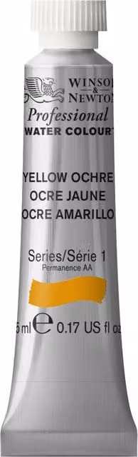 Winsor and Newton Professional Watercolour Paint Yellow Ochre 5ml