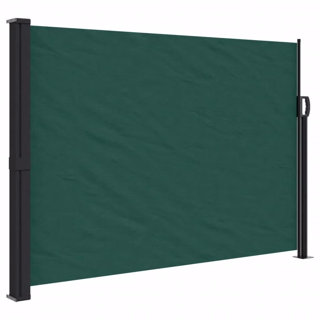 Berkfield Home Retractable Side Awning in Dark Green, W/H: 600 x 140 cm – 2