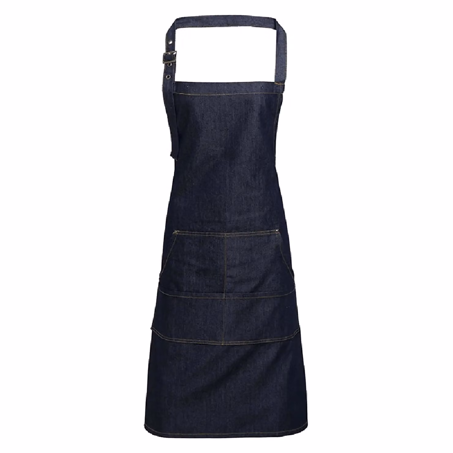 Premier Blue Stitch Bib Apron for Adults – 2