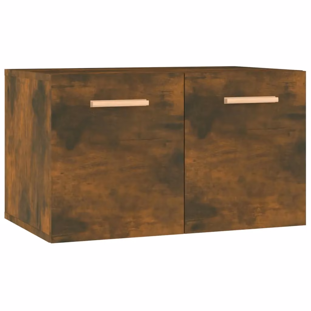 Berkfield Home Wall Cabinet in Smoked Oak, Brown, W/D/H: 60 x 35 x 35 cm – 2
