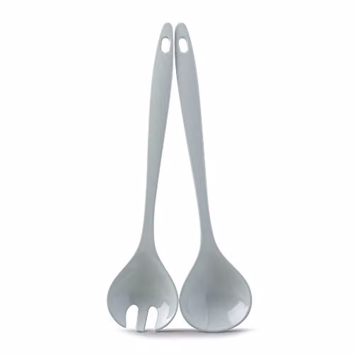 Zeal Melamine Salad Servers Set of 2 in Green