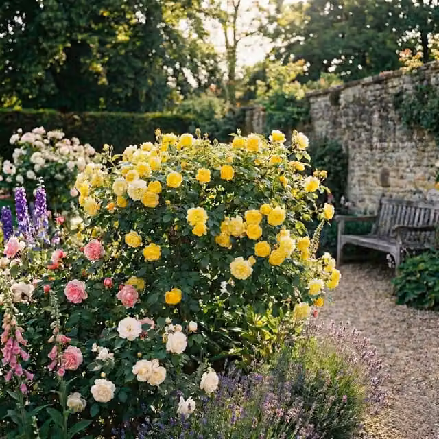 The Rose Press Garden Yellow Ornamental Shrub