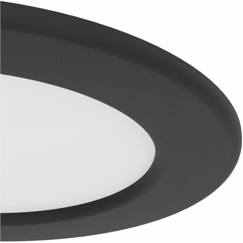 Loops Black LED Ceiling Spotlight, Dimmable, IP44 Rated, GU10 Downlight with Bulb Included – 4