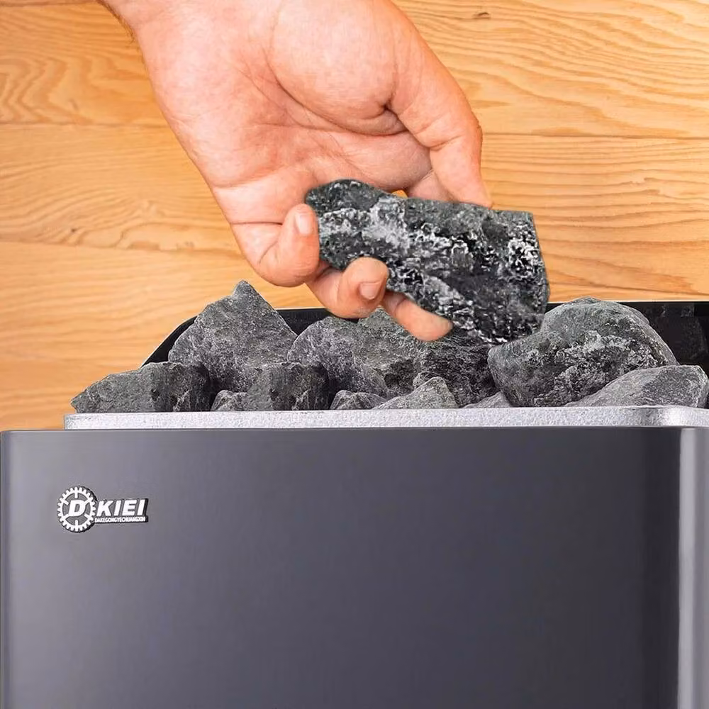 Kelvenix One Box 16 kg Sauna Heating Stones in Grey – 3