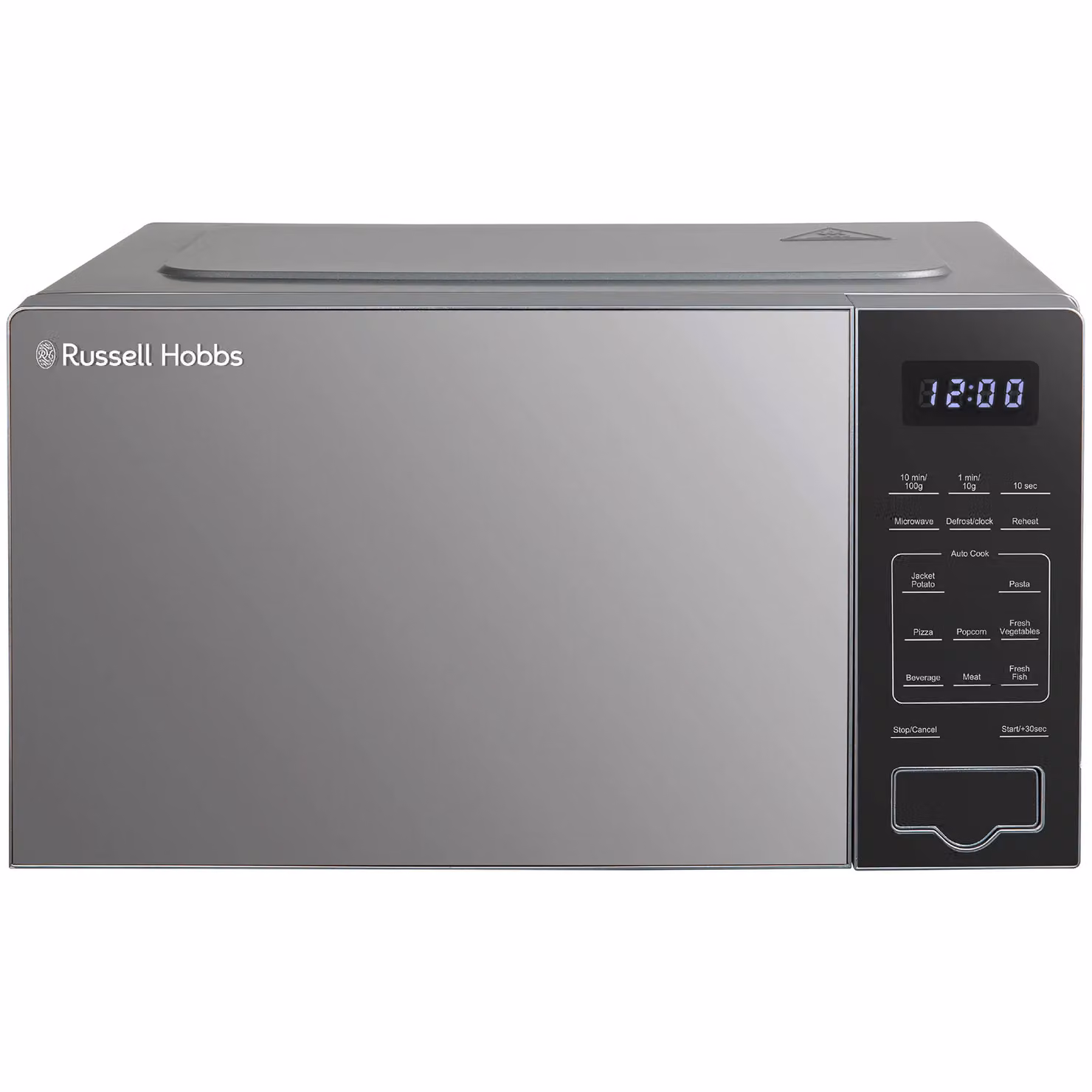 Russell Hobbs 20 Litre Digital Solo Microwave with 800W Power and Touch Control in Silver – 4