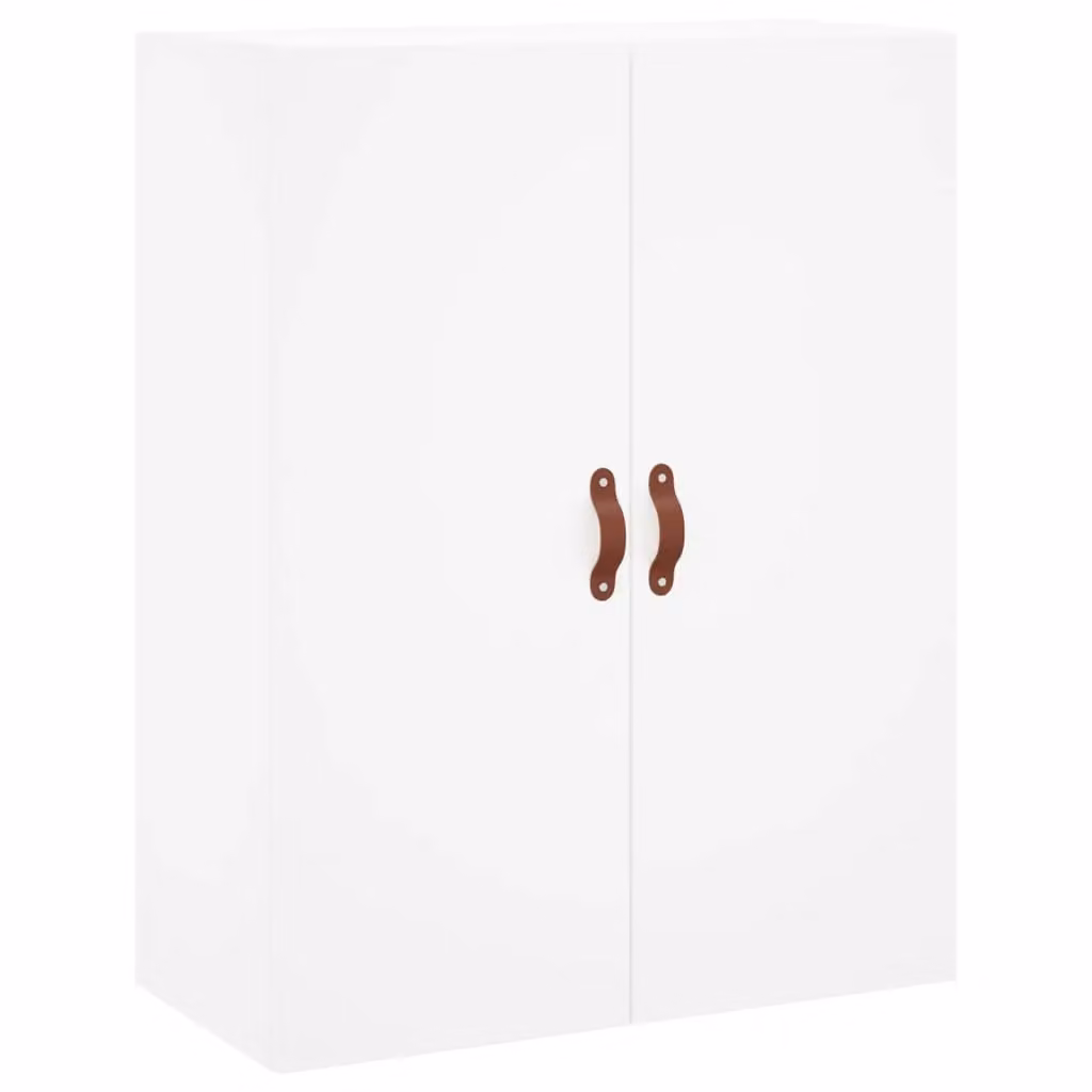 Berkfield Home Wall Mounted Cabinet in White, W: 69.5 cm, D: 34 cm, H: 90 cm – 2