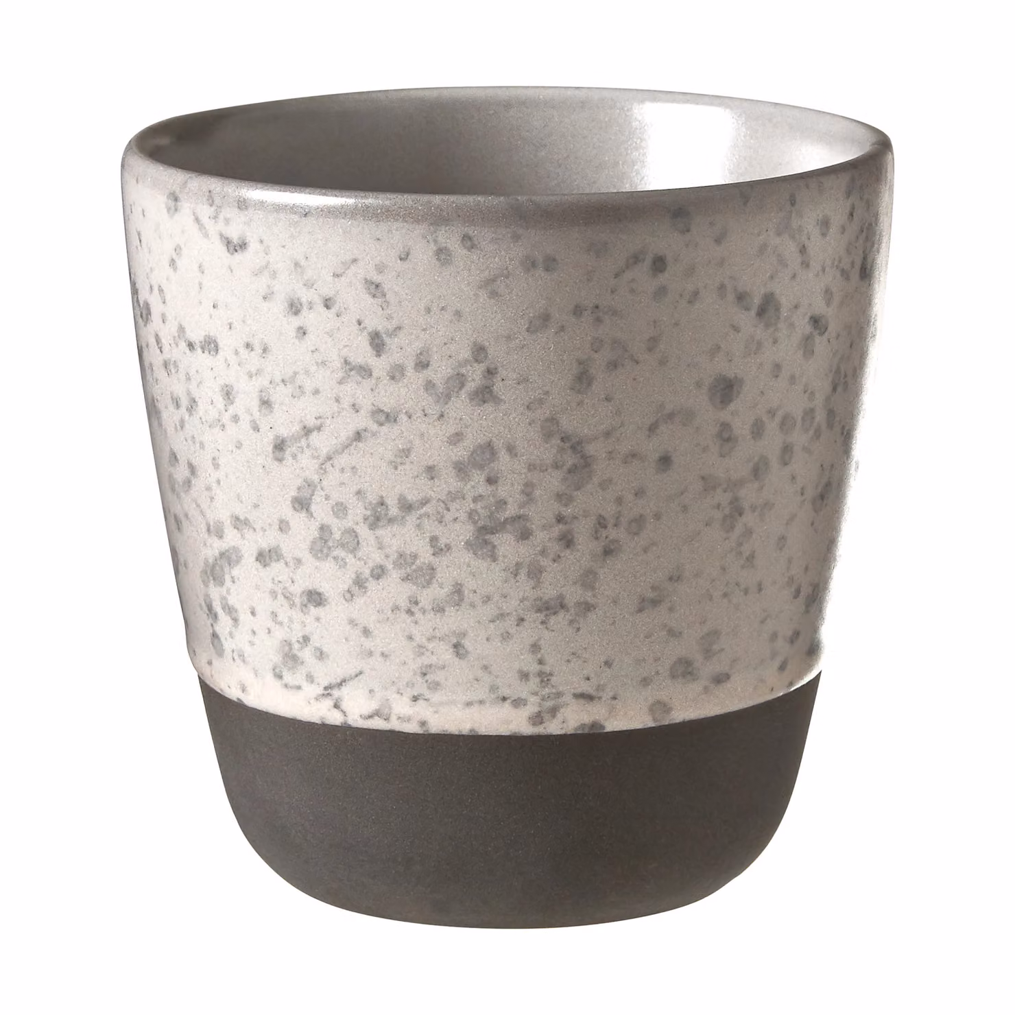 Orsina Grey Speckled Handleless Stoneware Coffee Mug – 2