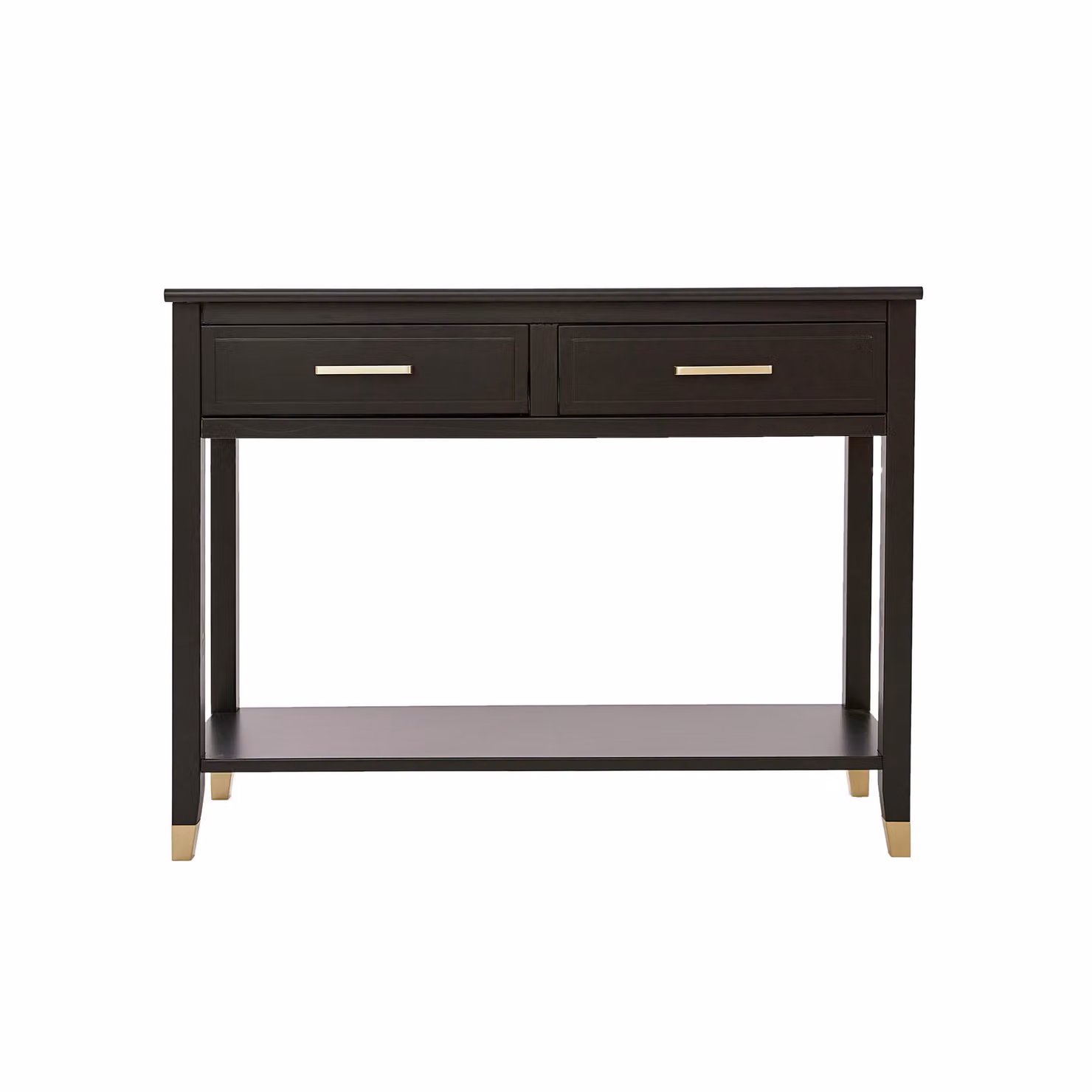 Cabinet Bits Palazzi 2 Drawer Console Table in Black Metal – 2